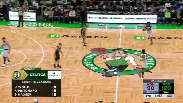 【2025年04月07日】奇才vs凯尔特人第4节英文原声录像回放