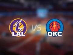 NBA常规赛：湖人vs雷霆录像回放(2025年04月07日)