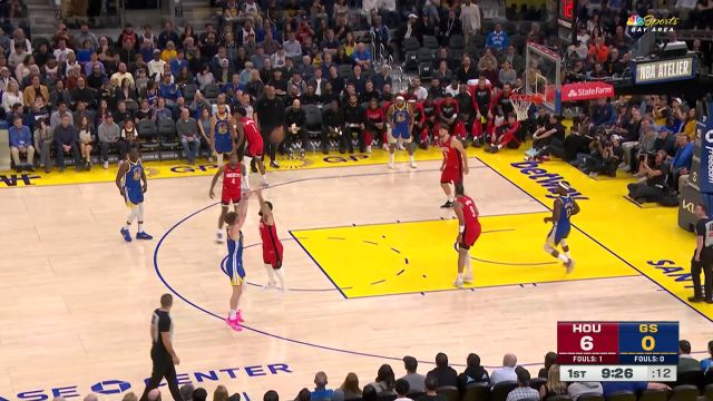 【2025年04月07日 火箭vs勇士集锦】新波神依旧火力全开 波杰姆斯基外线接连开炮连拿6分