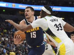 NBA常规赛：掘金惜败步行者4连败 约基奇41+15+13创中锋历史第一