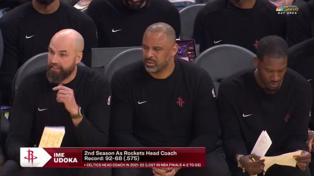 【2025年04月07日】NBA常规赛：火箭vs勇士第1节英文原声录像回放