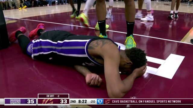 【2025年04月07日】NBA常规赛：国王vs骑士第2节英文原声录像回放