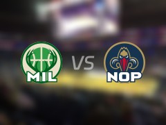 雄鹿vs鹈鹕在线直播-NBA常规赛(2025年04月07日)