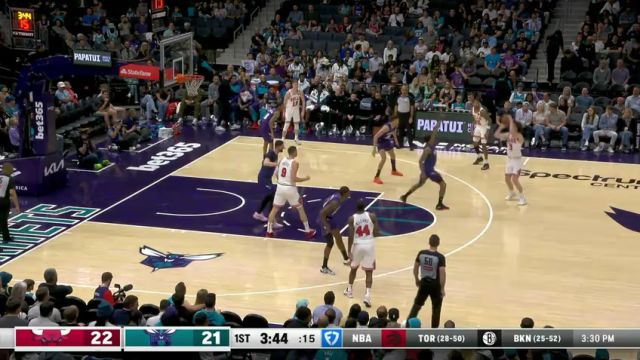 【2025年04月07日】公牛vs黄蜂第1节英文原声录像回放