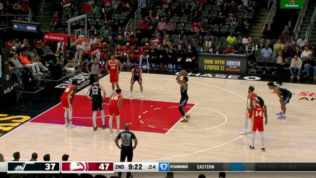 【2025年04月07日 爵士vs老鹰集锦】乔治vs老鹰集锦 高效拿到全队最高35分难救主