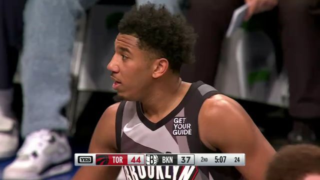 【2025年04月07日】猛龙vs篮网第2节英文原声录像回放