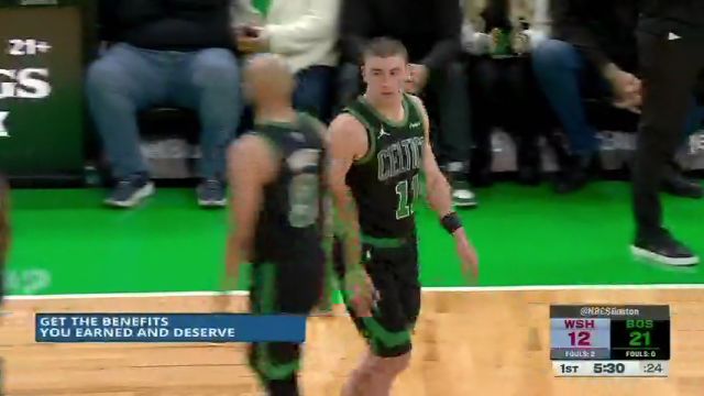 【2025年04月07日】奇才vs凯尔特人第1节英文原声录像回放