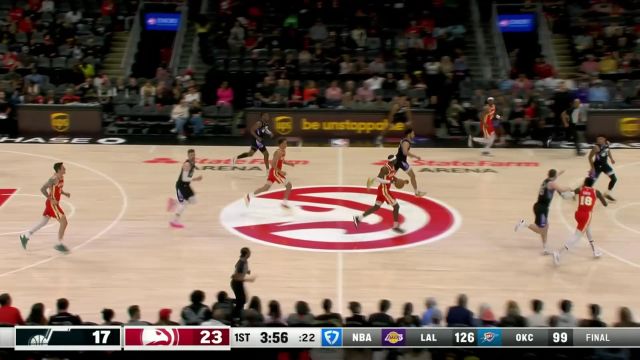 【2025年04月07日 爵士vs老鹰集锦】克雷伊奇独闯敌营丝毫不怵 扭着腰高难反手放进