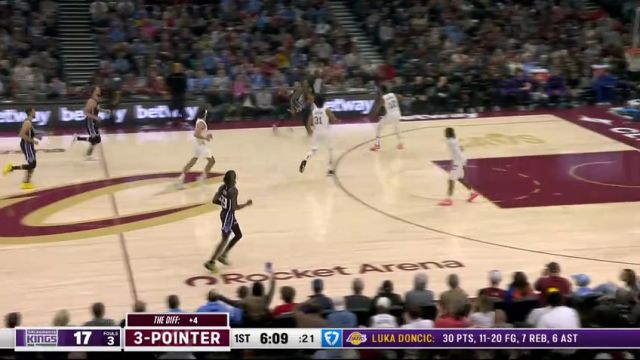 【2025年04月07日】NBA常规赛：国王vs骑士第1节中文解说录像回放