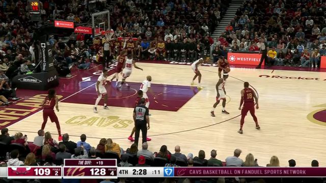 【2025年04月09日】NBA常规赛：公牛vs骑士第4节中文解说录像回放