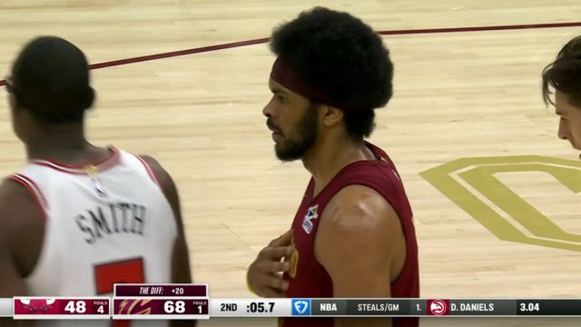 【2025年04月09日】NBA常规赛：公牛vs骑士第2节中文解说录像回放