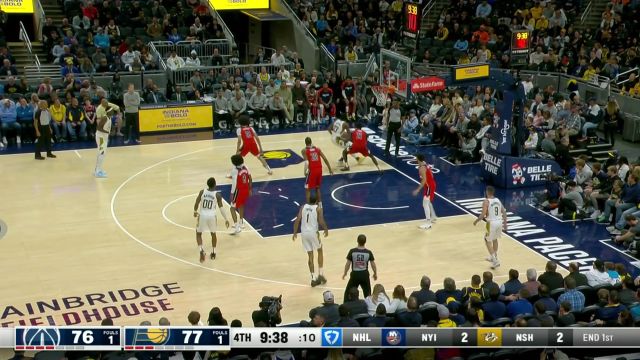 【2025年04月09日 奇才vs步行者集锦】扣篮冠军的实力！托平顺步突破过掉防守空中躲闪折叠暴扣