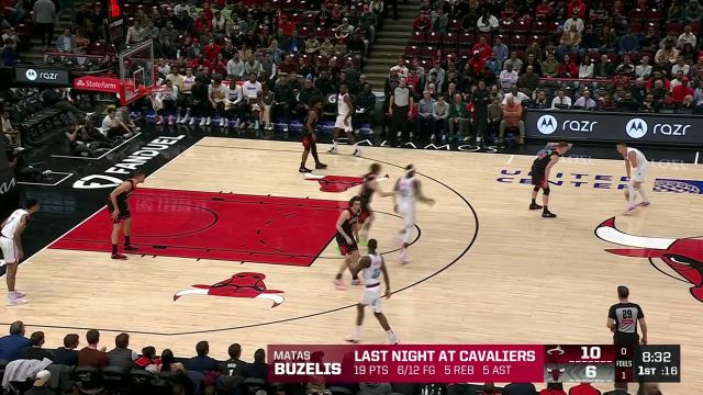 【2025年04月10日 热火vs公牛集锦】我的主场休得放肆！吉迪迎面送出大帽维金斯将其拒之门外