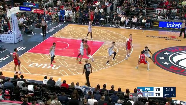 【2025年04月10日】NBA常规赛：76人vs奇才第3节中文解说录像回放