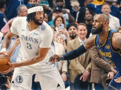 被詹皇晃倒+连续被戏耍：浓眉战旧主13+11 巨星成色远逊40岁老将