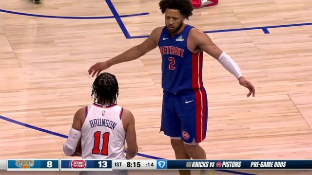 【2025年04月11日】尼克斯vs活塞第1节中文解说录像回放