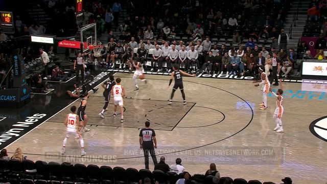 【2025年04月11日 老鹰vs篮网集锦】会挽雕弓如满月！盖耶晃开防守直杀篮下上演炸裂暴扣