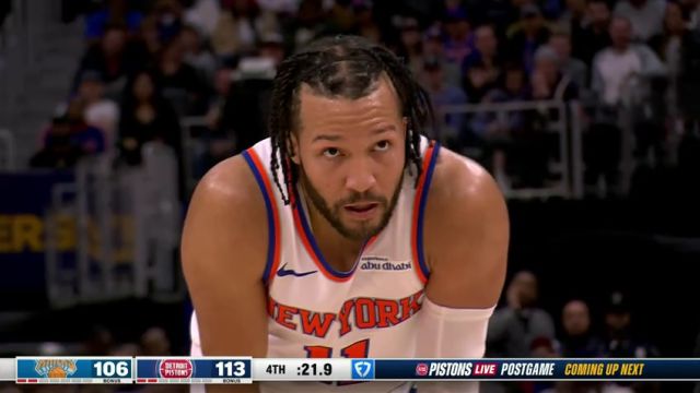 【2025年04月11日】尼克斯vs活塞第4节中文解说录像回放