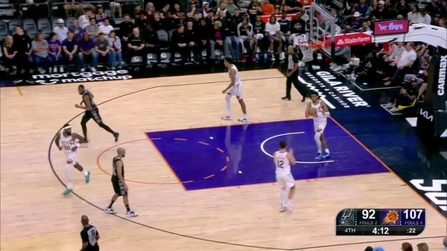 【2025年04月12日】马刺vs太阳第4节英文原声录像回放