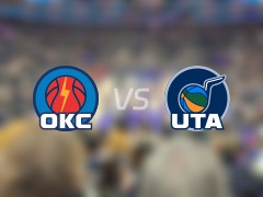 NBA常规赛：雷霆vs爵士录像回放(2025年04月12日)