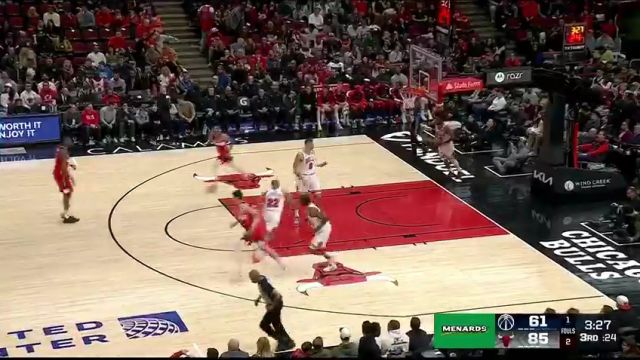 【2025年04月12日】NBA常规赛：奇才vs公牛第3节中文解说录像回放