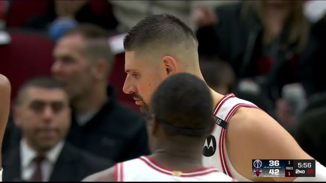 【2025年04月12日】NBA常规赛：奇才vs公牛第2节英文原声录像回放