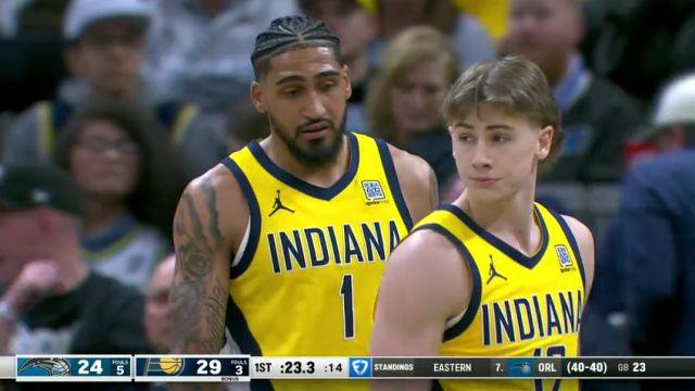 【2025年04月12日】NBA常规赛：魔术vs步行者第1节中文解说录像回放