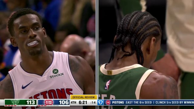 【2025年04月12日】NBA常规赛：雄鹿vs活塞第4节中文解说录像回放