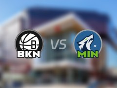 NBA常规赛篮网vs森林狼全场高清中文录像回放(2025年04月12日)