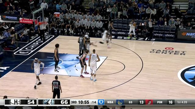 【2025年04月12日 篮网vs森林狼集锦】爱德华兹快速出球送助攻 戈贝尔篮下无敌轻松取分