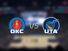 NBA常规赛雷霆vs爵士全场高清中文录像回放(2025年04月12日)