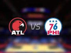 老鹰vs76人在线直播-NBA常规赛(2025年04月12日)