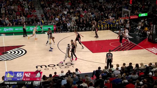 【2025年04月12日 勇士vs开拓者集锦】状态放松可以玩一下 追梦连线巴特勒空接暴扣