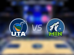 NBA常规赛爵士vs森林狼全场高清中文录像回放(2025年04月14日)