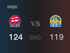 快船vs勇士战报：哈登39分库里36分 勇士不敌快船