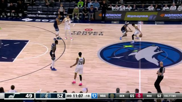 【2025年04月14日】爵士vs森林狼第3节英文原声录像回放