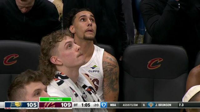 【2025年04月14日】步行者vs骑士加时赛英文原声录像回放