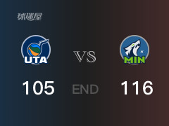 爵士vs森林狼战况：森萨博22分难阻爵士败给森林狼