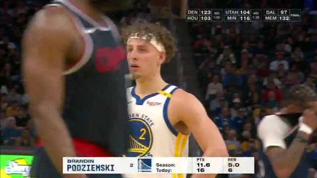 【2025年04月14日】NBA常规赛：快船vs勇士第4节中文解说录像回放