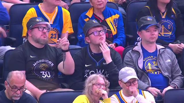 【2025年04月14日】NBA常规赛：快船vs勇士第2节英文原声录像回放