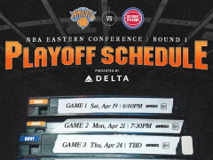 2025NBA季后赛尼克斯vs活塞赛程时间表详情一览 坎宁安与布伦森正面对位！