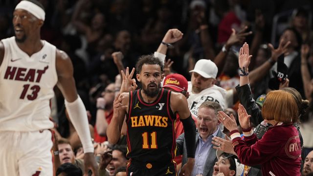 【2025年04月19日 热火vs老鹰集锦】热火123-114老鹰 希罗30+8+7热火淘汰老鹰锁定东部第八