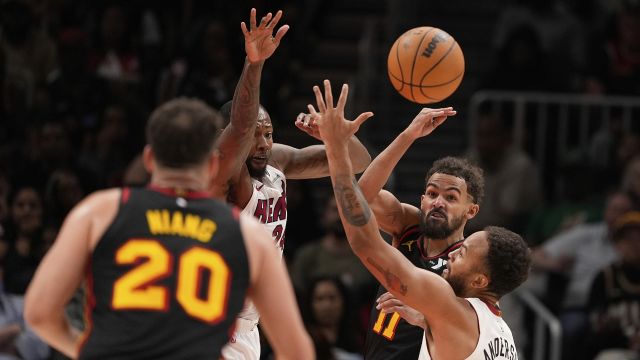 【2025年04月19日 热火vs老鹰集锦】热火vs老鹰精彩集锦 希罗30+8+7热火淘汰老鹰锁定东部第八