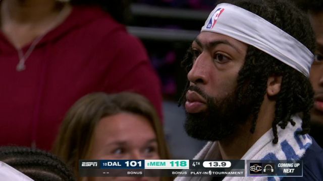 【2025年04月19日】NBA附加赛：独行侠vs灰熊第4节英文原声录像回放