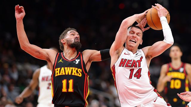 【2025年04月19日 热火vs老鹰集锦】热火123-114老鹰 希罗30+7+7热火淘汰老鹰锁定东部第八