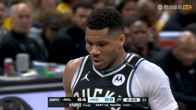 【2025年04月20日】2024/25赛季NBA季后赛：雄鹿 VS 步行者 全场录像回放