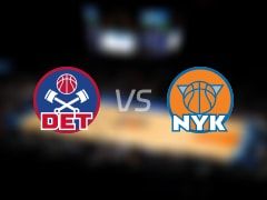 NBA季后赛活塞vs尼克斯全场高清中文录像回放(2025年04月20日)