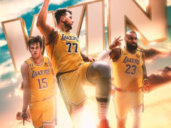 40岁季后赛鏖战40分钟！湖人晒图赞詹皇GOAT：再创四纪录续写传奇