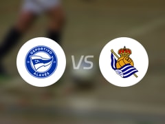 【西甲】阿拉维斯vs皇家社会比赛结果：阿拉维斯(1-0)皇家社会比分战报(2025年04月24日)