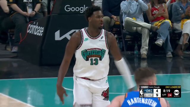 【2025年04月25日 雷霆vs灰熊集锦】回到主场就是不一样！灰熊开场一波12-4超级进攻波直接打停雷霆